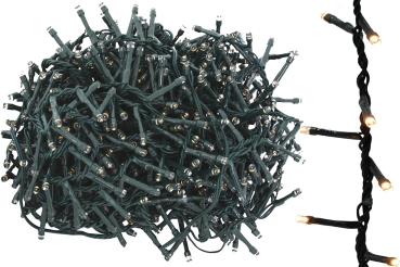 800er LED-Lichterkette 19m warmweiß